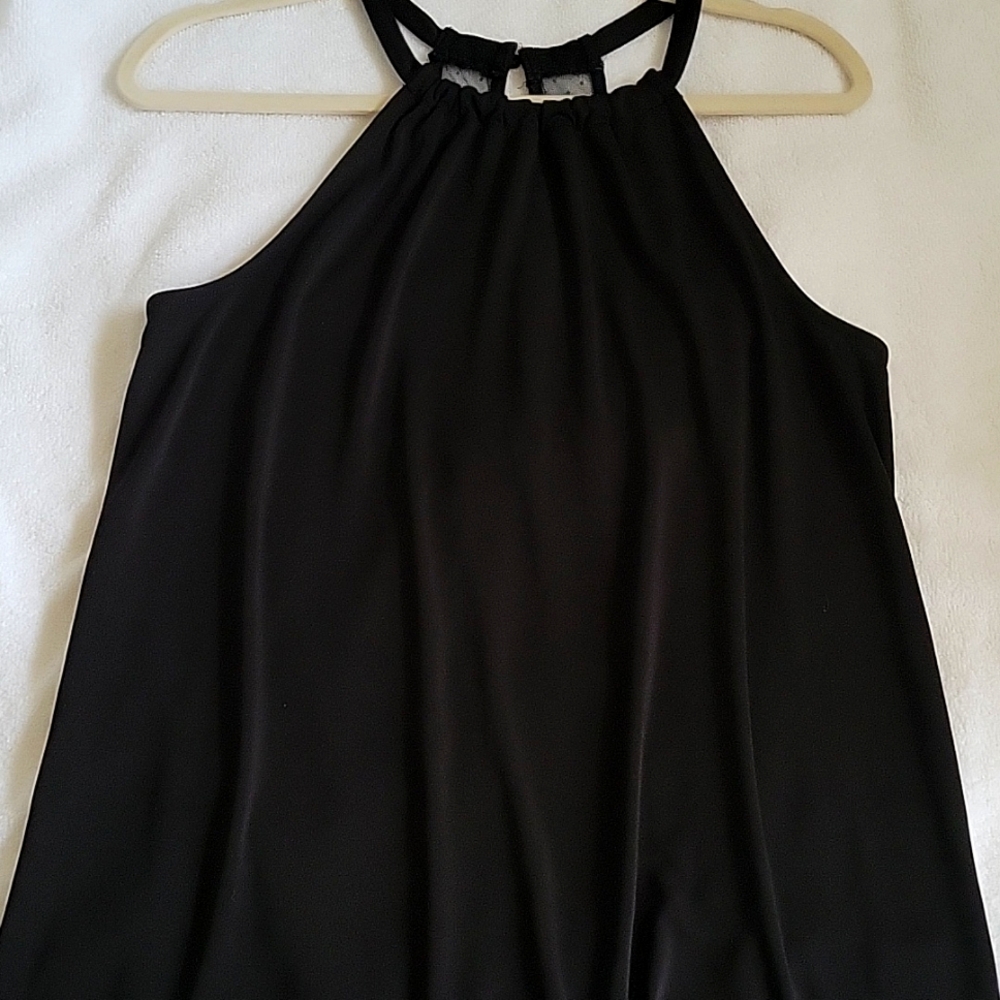 Express blouses no sleeve black M